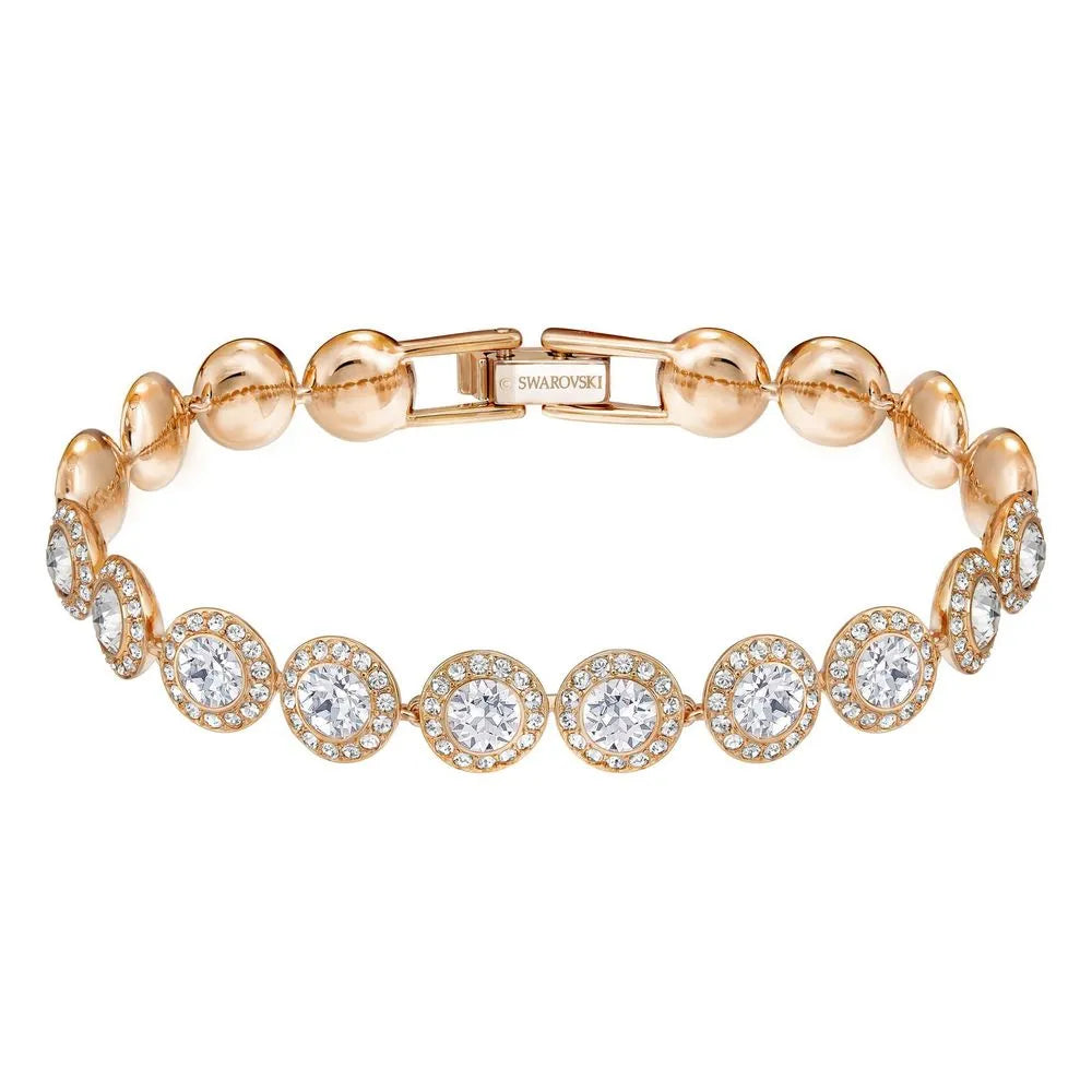 Pulsera angelical, oro rosa