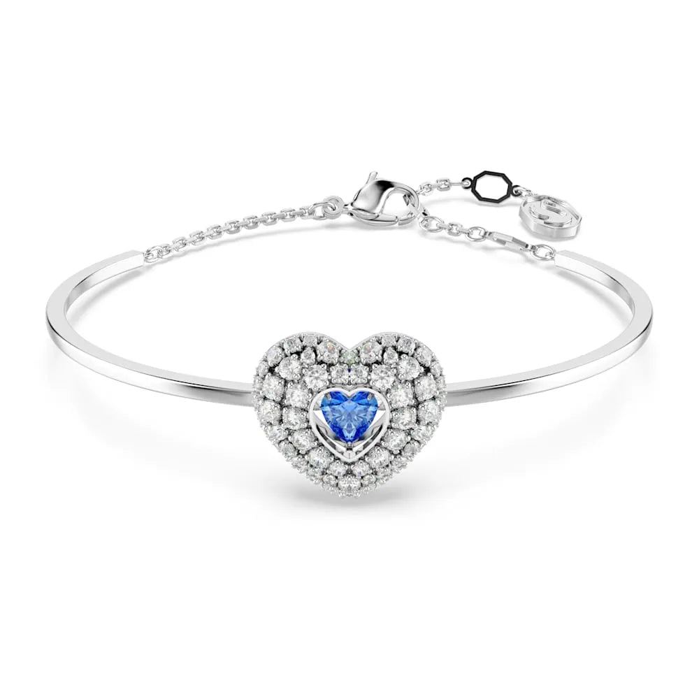 Pulsera Hipérbola, Corazón, Azul