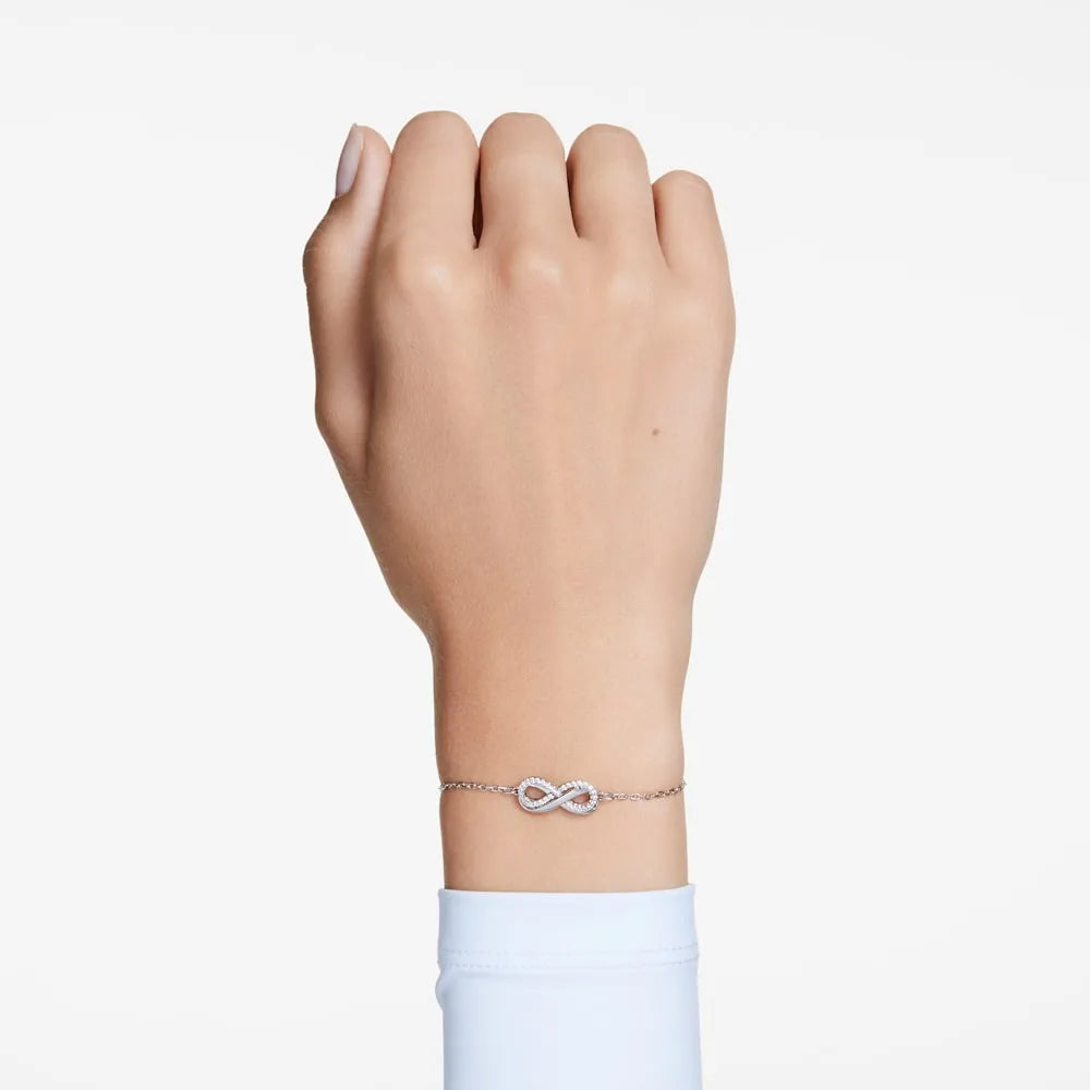 Pulsera Hipérbola, Infinito, Blanca