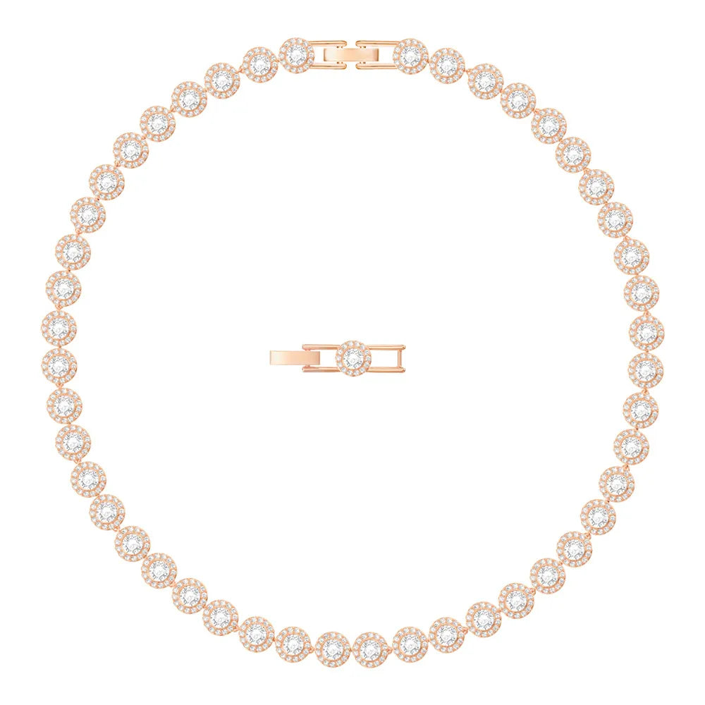 Collar angelical, oro rosa
