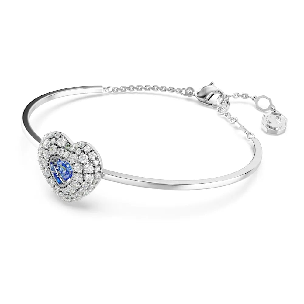 Pulsera Hipérbola, Corazón, Azul