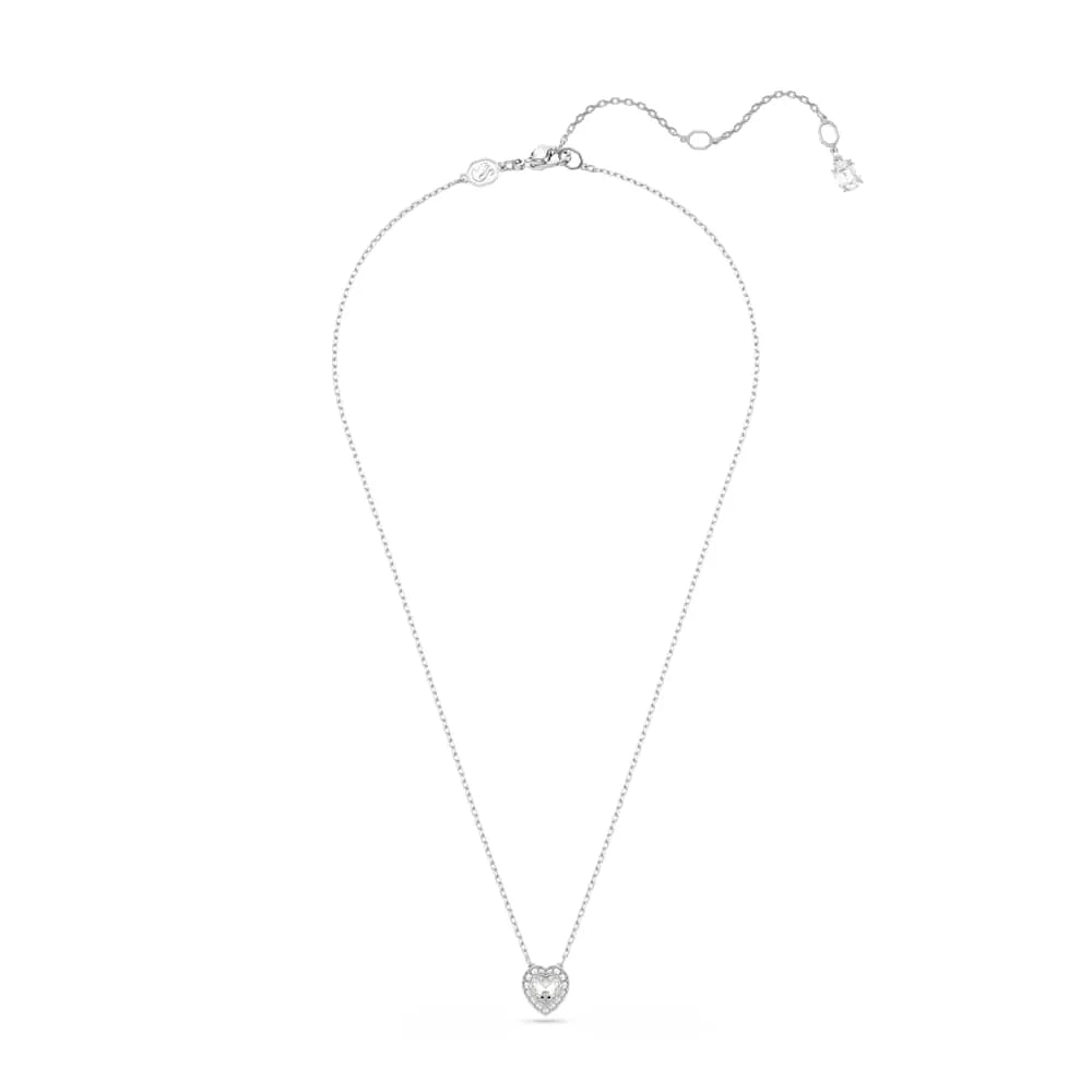 Colgante Ariana Grande x Swarovski, combinación de cortes, corazón, blanco