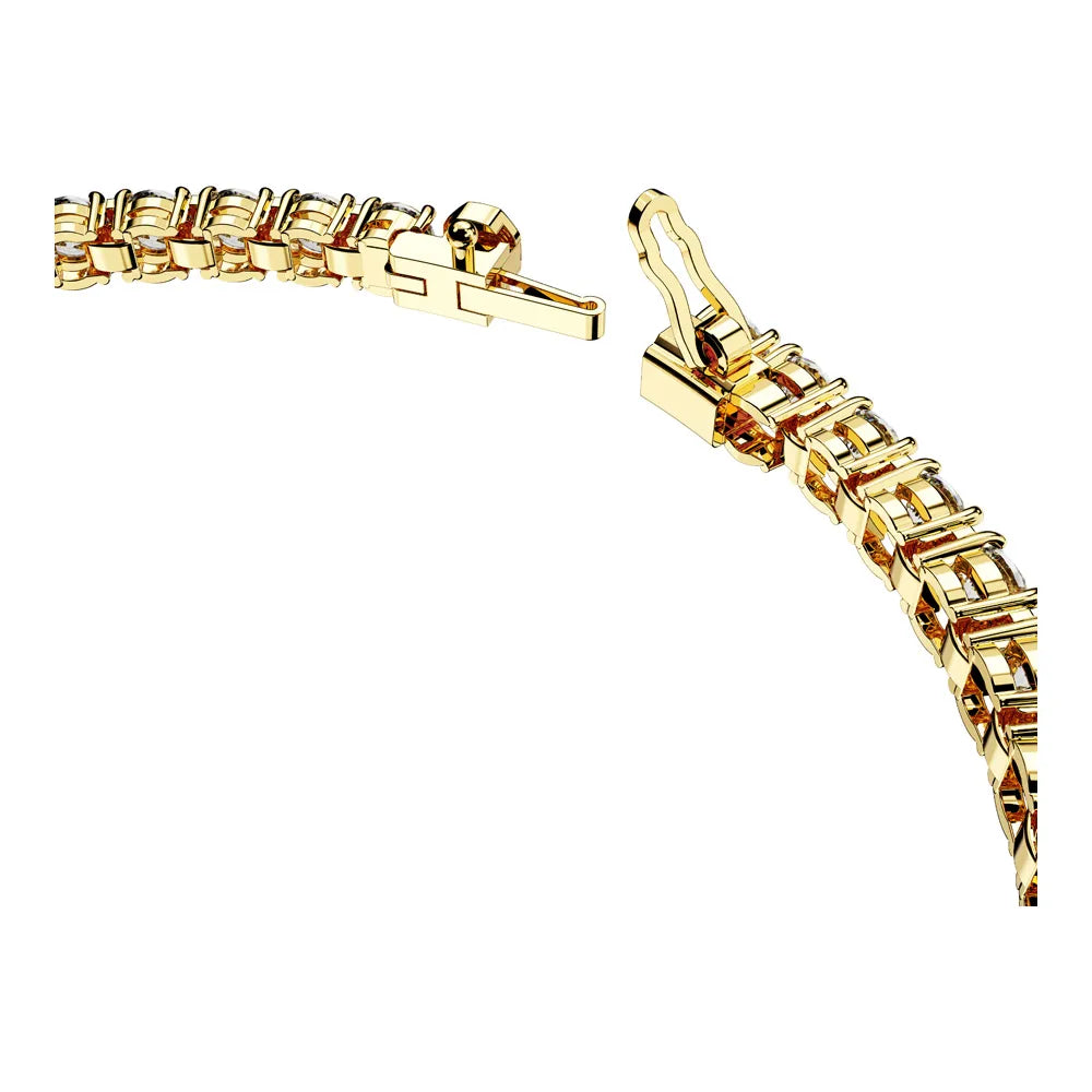Pulsera de tenis Matrix, talla redonda, pequeña, blanca