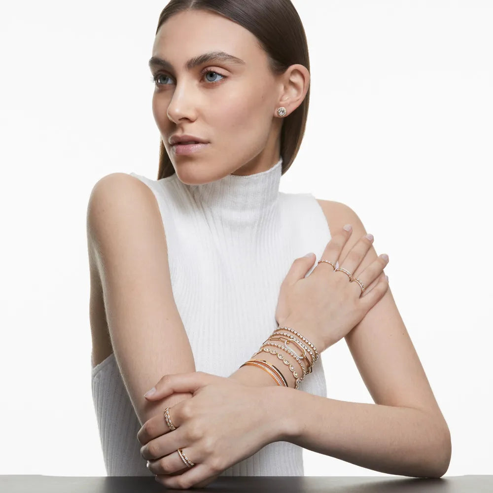 Pulsera angelical, oro rosa