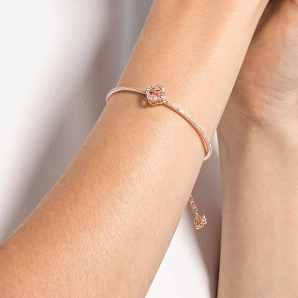 Pulsera Swarovski Sparkling Dance, rosa