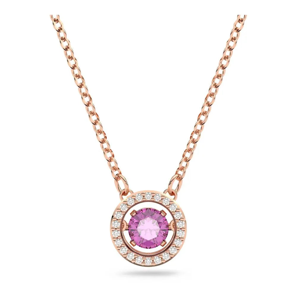 Colgante Swarovski Sparkling Dance, morado