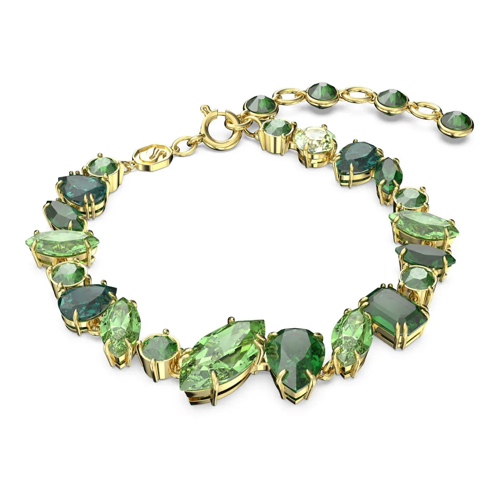 Pulsera de Gemas, Combinación de cortes, Verde