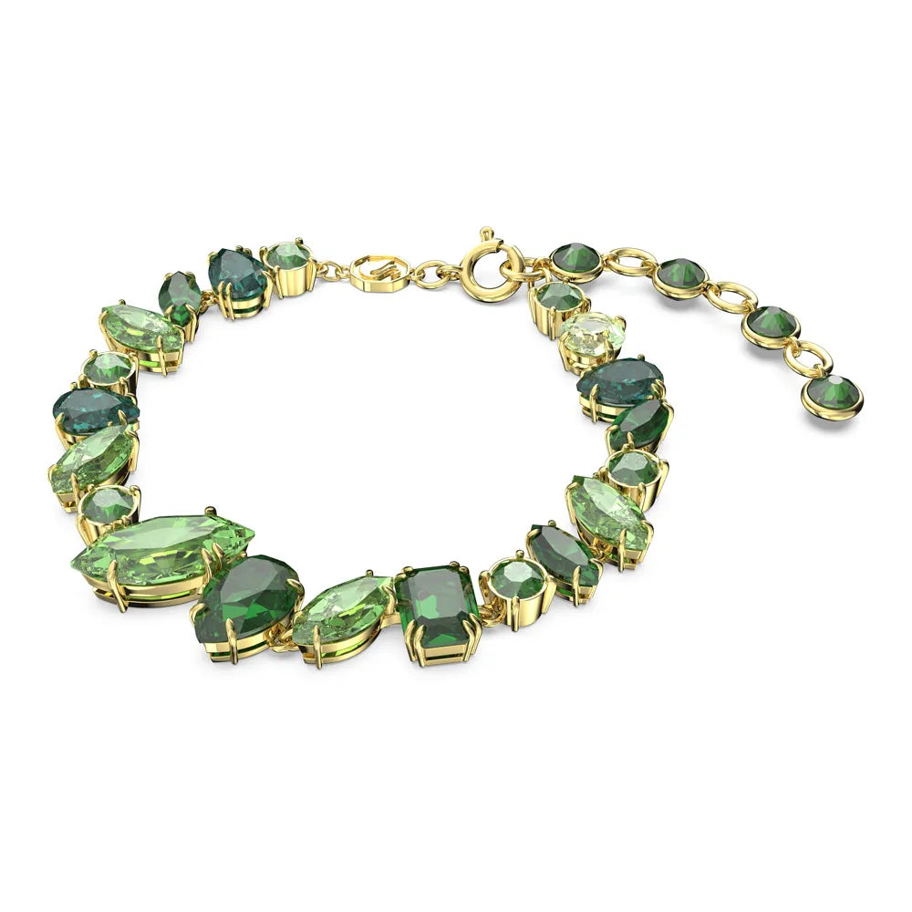 Pulsera de Gemas, Combinación de cortes, Verde