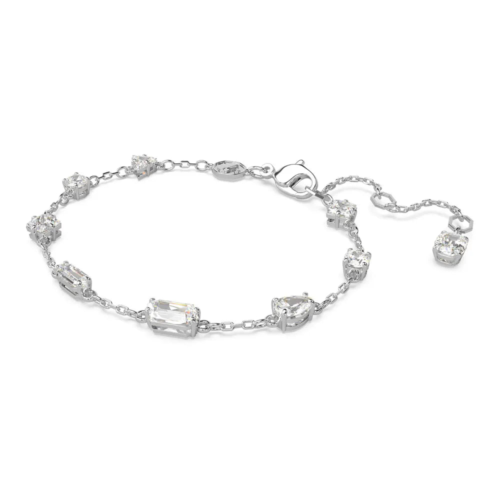 Pulsera Mesmera, Combinación de Cortes, Diseño Disperso, Blanco