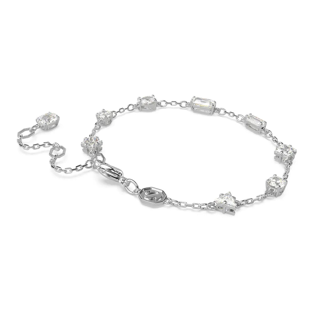 Pulsera Mesmera, Combinación de Cortes, Diseño Disperso, Blanco