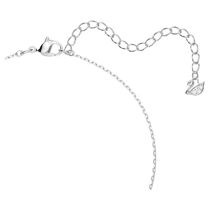 Collar de cisne danzante, blanco
