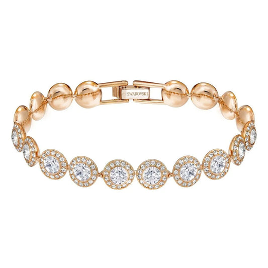 Pulsera angelical, oro rosa