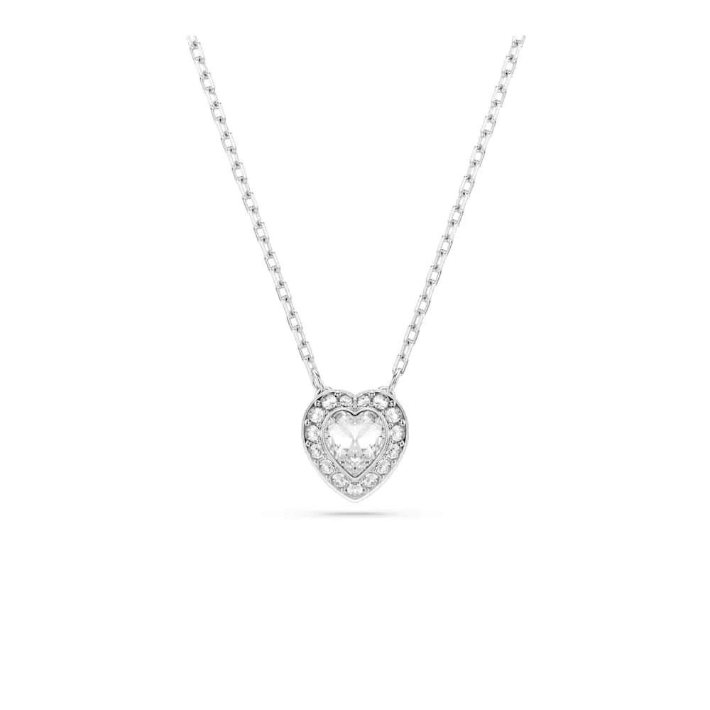 Colgante Ariana Grande x Swarovski, combinación de cortes, corazón, blanco