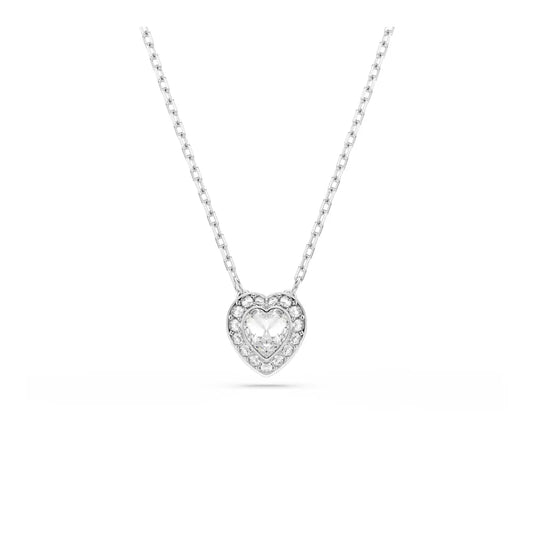 Colgante Ariana Grande x Swarovski, combinación de cortes, corazón, blanco