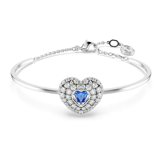 Pulsera Hipérbola, Corazón, Azul