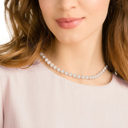 Collar angelical, oro rosa