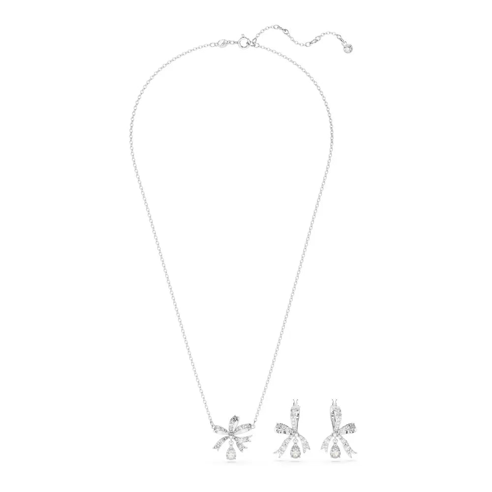 Conjunto espalda, lazo y blanco 