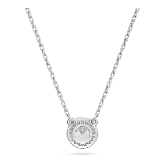 Colgante Constella, corte redondo, pavé, blanco