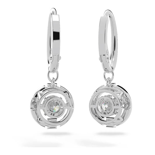 Pendientes Swarovski Sparkling Dance, blancos