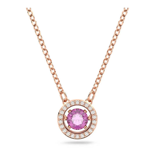 Colgante Swarovski Sparkling Dance, morado