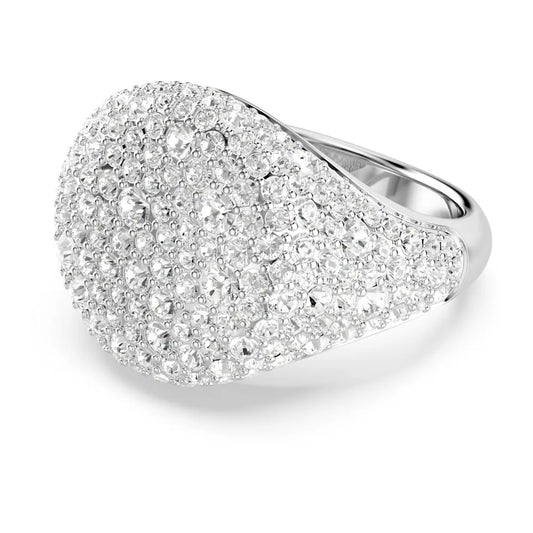 Anillo de cóctel Meteora, blanco