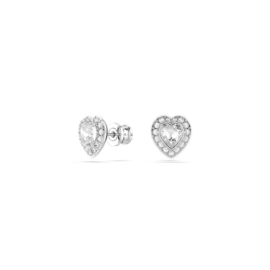Conjunto Ariana Grande x Swarovski, combinación de cortes, corazón, blanco