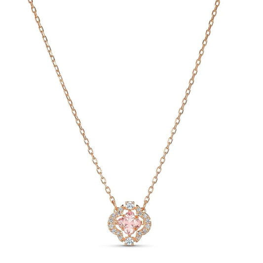 Collar Swarovski Sparkling Dance, rosa